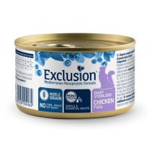 Вологий корм Exclusion Cat Giant Sterilized Chicken для стерилізованих котів великих порід з куркою - 85 г