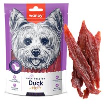 Ласощі Wanpy Dog Duck Jerky ФІЛЕ КАЧКИ В’ЯЛЕНЕ для собак - 100 г