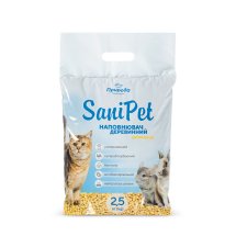 Наповнювач деревинний Природа Sani Pet «Універсальний» для котів - 2.5 кг