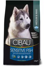 Сухий корм Farmina Dog CIBAU SENSITIVE MEDIUM & MAXI для собак середніх та великих порід з чутливим травленням з рибою - 12 кг