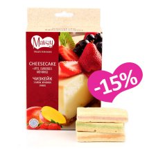 Ласощі Mavsy FD Applemangocranberry pie lamb milk powder Чизкейк з яблуком журавлиною та манго - 50 г