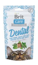Функціональні ласощі Brit Care Dental з індичкою для котів - 50 г