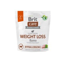 Сухий корм Brit Care Dog Hypoallergenic Weight Loss для собак із зайвою вагою гіпоалергенний з кроликом - 1 кг