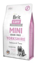 Сухий корм Brit Care GF Mini Yorkshire для йоркширських тер'єрів з лососем та тунцем - 2 кг