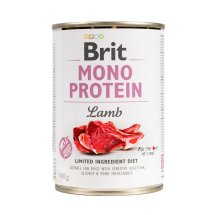 Вологий корм Brit Mono Protein Lamb для собак з ягнятиною - 400 г