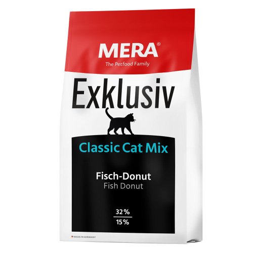 Сухий корм Mera Cat EXCLUSIV Classic Cat Fish-Mix корм для котів із рибою - 10 кг