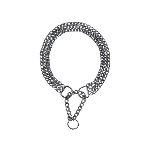 Нашийник-зашморг Trixie для собак потрійний хромований розмір 60 см/2.5 мм - L-XL