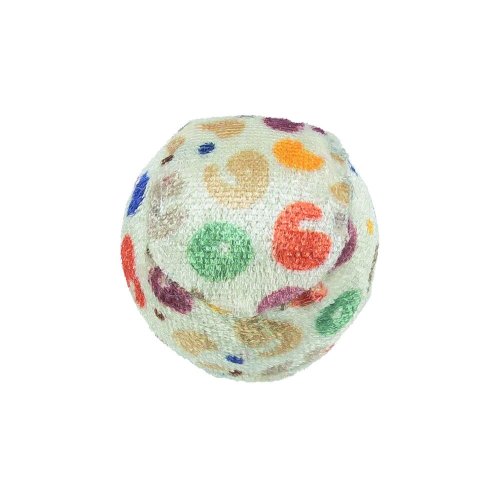 Набір іграшок Trixie для котів М'ячики хутряні леопардові 3.5 см - 4 шт