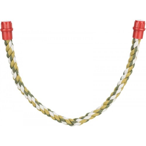 Іграшка Trixie для птахів Гойдалка-канат з гвинтовим кріпленням текстиль 66 см/18 мм - 1 шт