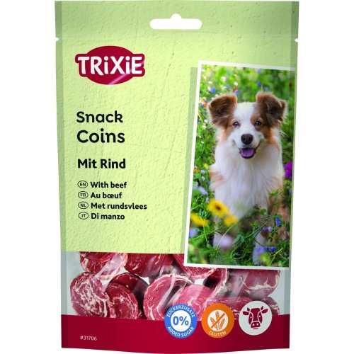 Ласощі Trixie Premio Beef Coins для собак з яловичиною - 100 г