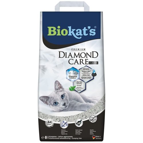 Наповнювач бентонітовий Biokats Diamond Classic - 8 л