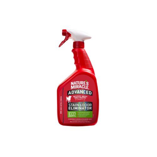 Спрей 8in1 Nature's Miracle ADV Dog Stain&Odor Elimin Spray для усунення плям та запахів від собак з посиленою формулою - 946 мл