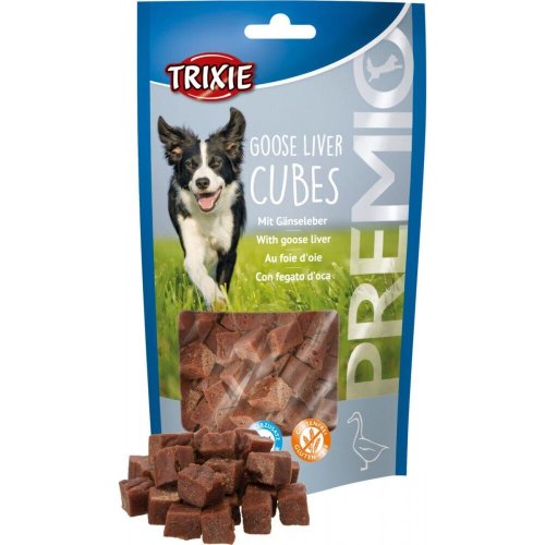 Ласощі Trixie Premio Guse Liver Cubes для собак кубики з гусячою печінкою - 100 г