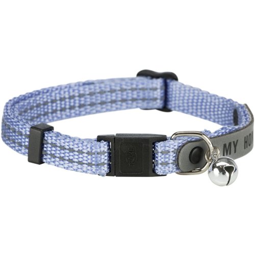 Нашийник Trixie для котів Мій дім світловідбиваючий з адресником - 1 шт