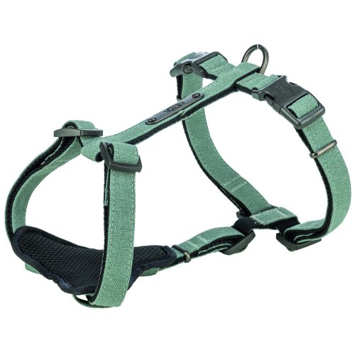 Шлея Trixie CityStyle H-harness для собак бавовна L-XL 75-120 см 25 мм - Світло-зелений