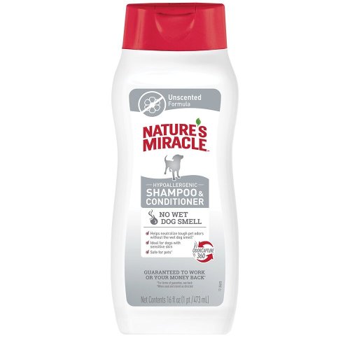 Шампунь-кондиціонер 8in1 Nature's Miracle для собак гіпоалергенний - 473 мл