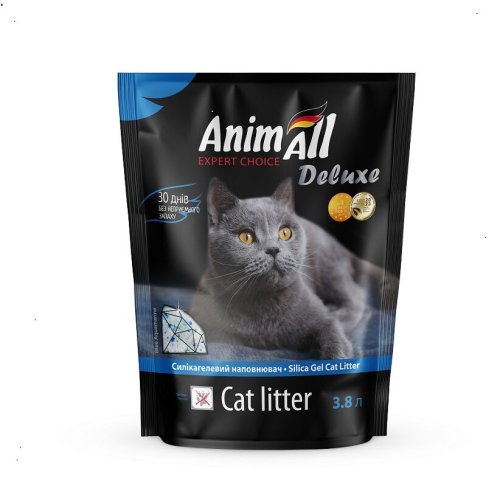 Наповнювач Animall Силікагель Делюкс "Блакитна долина" - 3.8 л