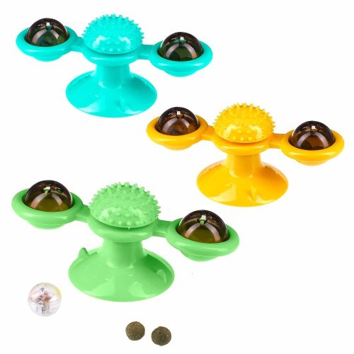 Інтерактивна іграшка для котів Animall CrazZzy на присосці "Крейзи Кєт" колір у асортименті - 1 шт