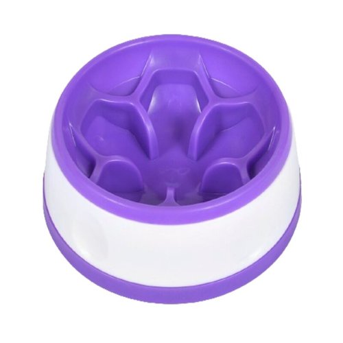 Миска AnimAll квітка кругла для повільного харчування 300 мл - Лавандовий