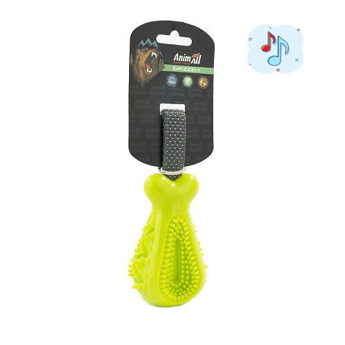 Іграшка для собак Animall GriZzly Куряча ніжка 25х7.2х5.8 см - Зелений