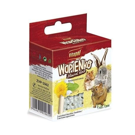 Крейда Vitapol Вітапул для гризунів лікарські трави - 40 г