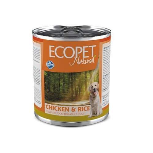 Вологий корм Farmina Dog ECOPET NATURAL Dog CHICKEN & RICE для собак з куркою - 300 г