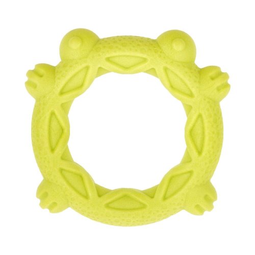 Іграшка для собак Animall GriZzly Кільце-Жабка S зелена 12.8х12.8х2.2 см - 1 шт