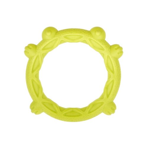 Іграшка для собак Animall GriZzly Кільце-Жабка М зелена 16.9х16.4х2.6 см - 1 шт