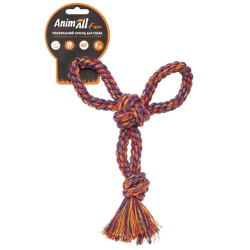 Іграшка для собак AnimAll Фан канат бумеранг - 21 см