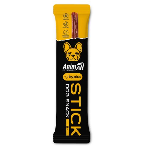 Ласощі Animall Dog Жувальні (Стікси) для дорослих собак з куркою - 5 г