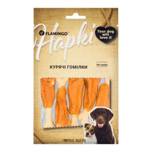 Ласощі Flamingo Dog Курячі гомілки для собак - 75 г