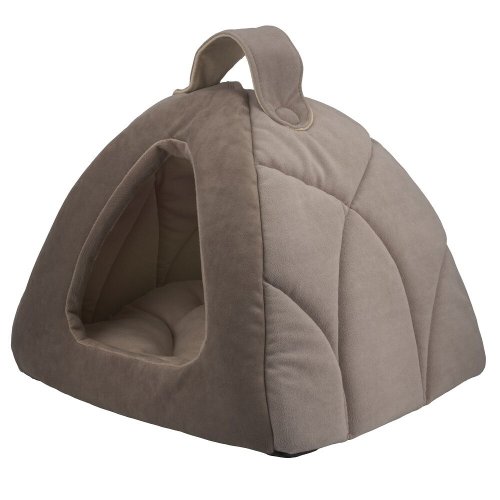 Лежак AnimAll Silver 39х39х36 beige - 1 шт