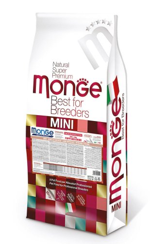 Сухий корм Monge Dog Mini Lamb Puppy & Junior ягня з рисом для цуценят дрібних порід - 15 кг