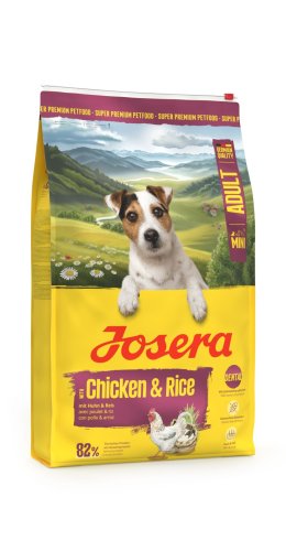 Сухий корм Josera Mini Adult Chicken & Rice (Miniwell) для собак дрібних порід Курка Рис - 10 кг