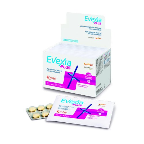 Candioli Кандіолі Евексія плюс таблетки зменшення болю для собак та котів - 10 таб