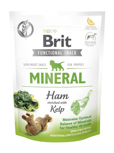 Функціональні ласощі для цуценят Brit Care Functional Snack Mineral Ham з шинкою - 150 г