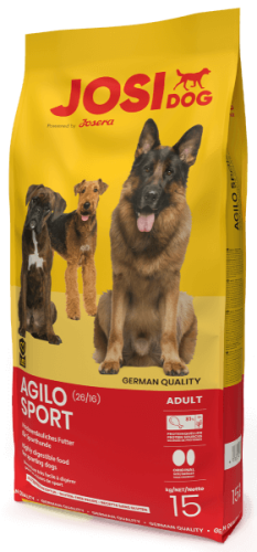 Сухий корм JosiDog Agilo Sport для активних собак курка - 15 кг